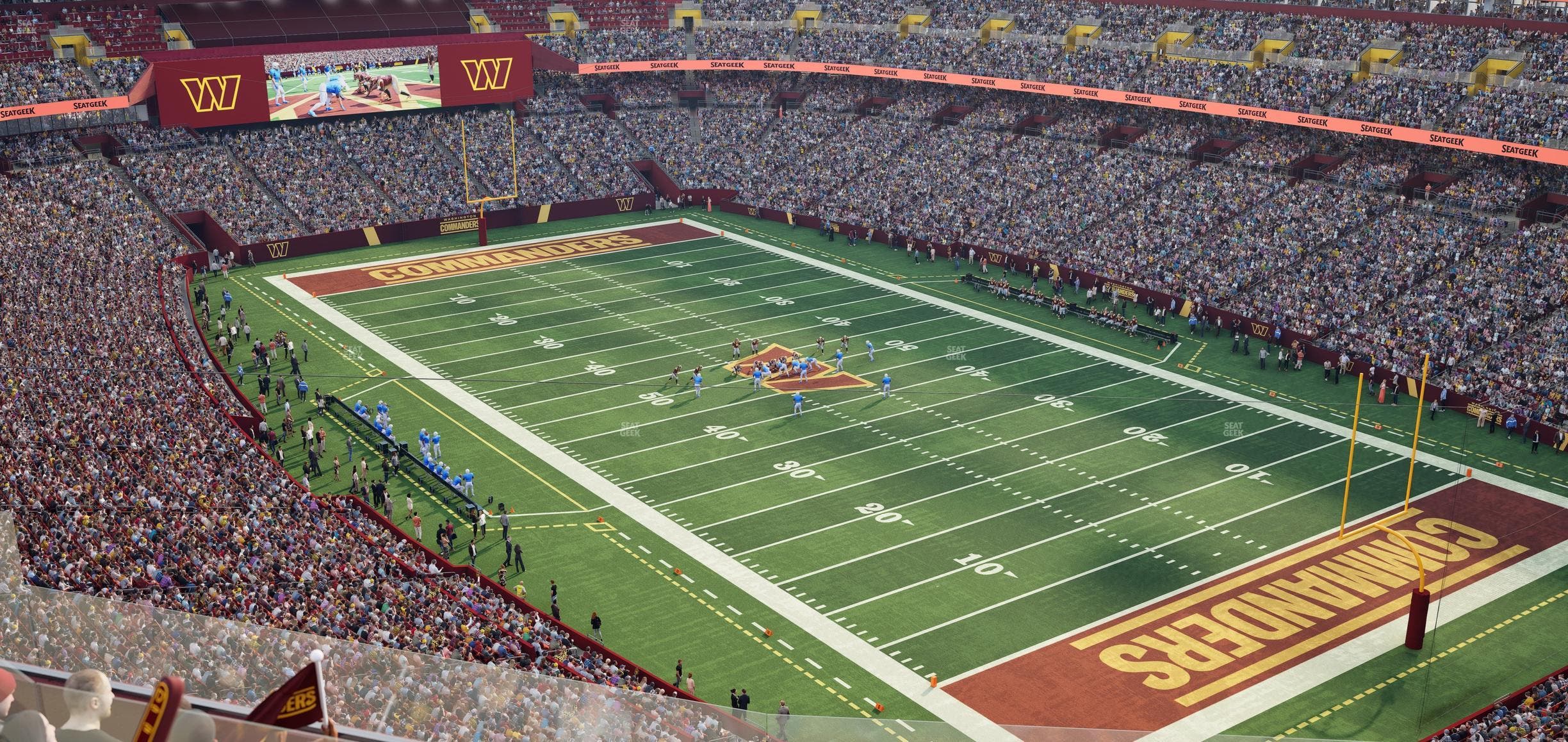 Northwest Stadium - Section 447 Seat View