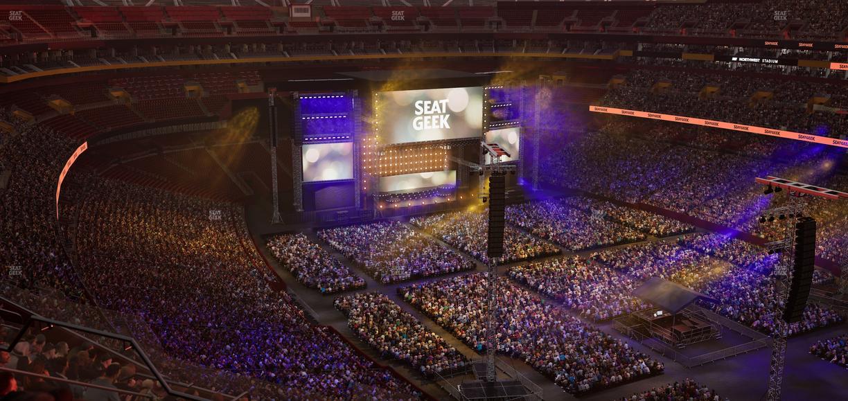 Northwest Stadium - Section 447 Seat View