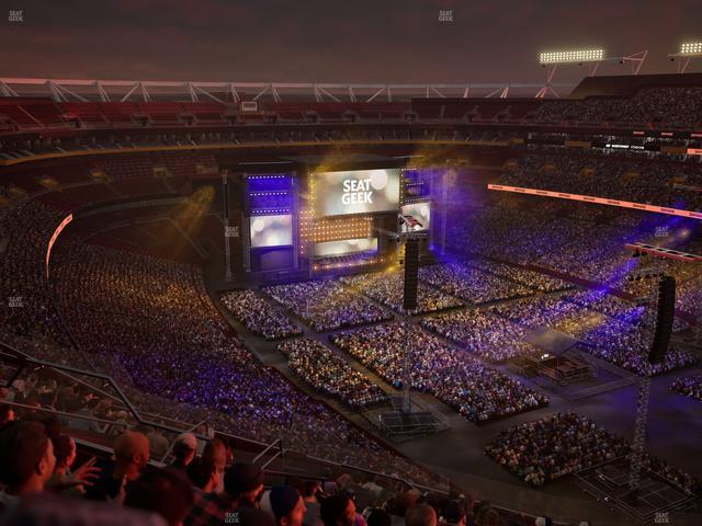 Northwest Stadium - Section 447 Seat View