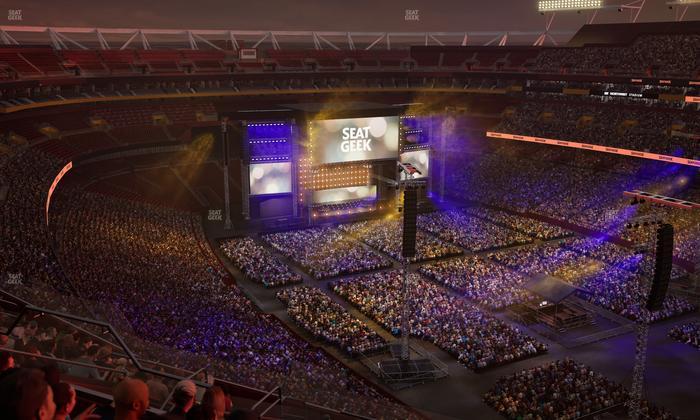 Northwest Stadium - Section 447 Seat View