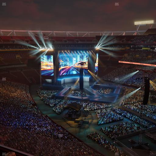 Northwest Stadium - Section 447 Seat View