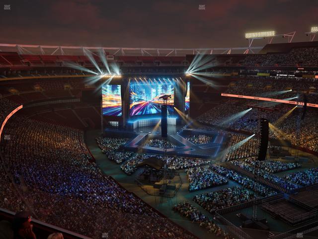 Northwest Stadium - Section 447 Seat View