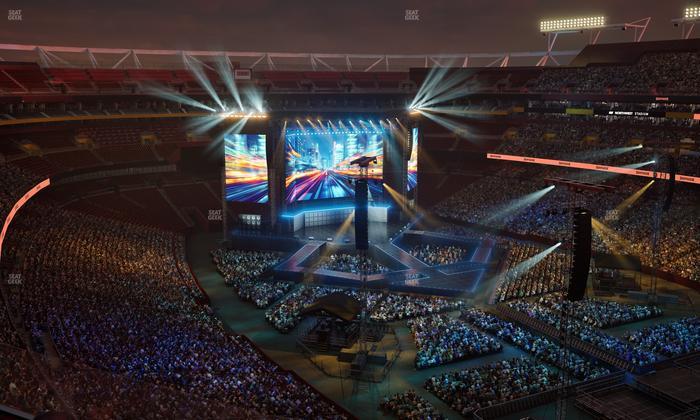 Northwest Stadium - Section 447 Seat View