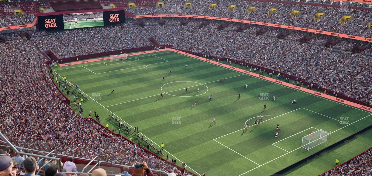 Northwest Stadium - Section 447 Seat View