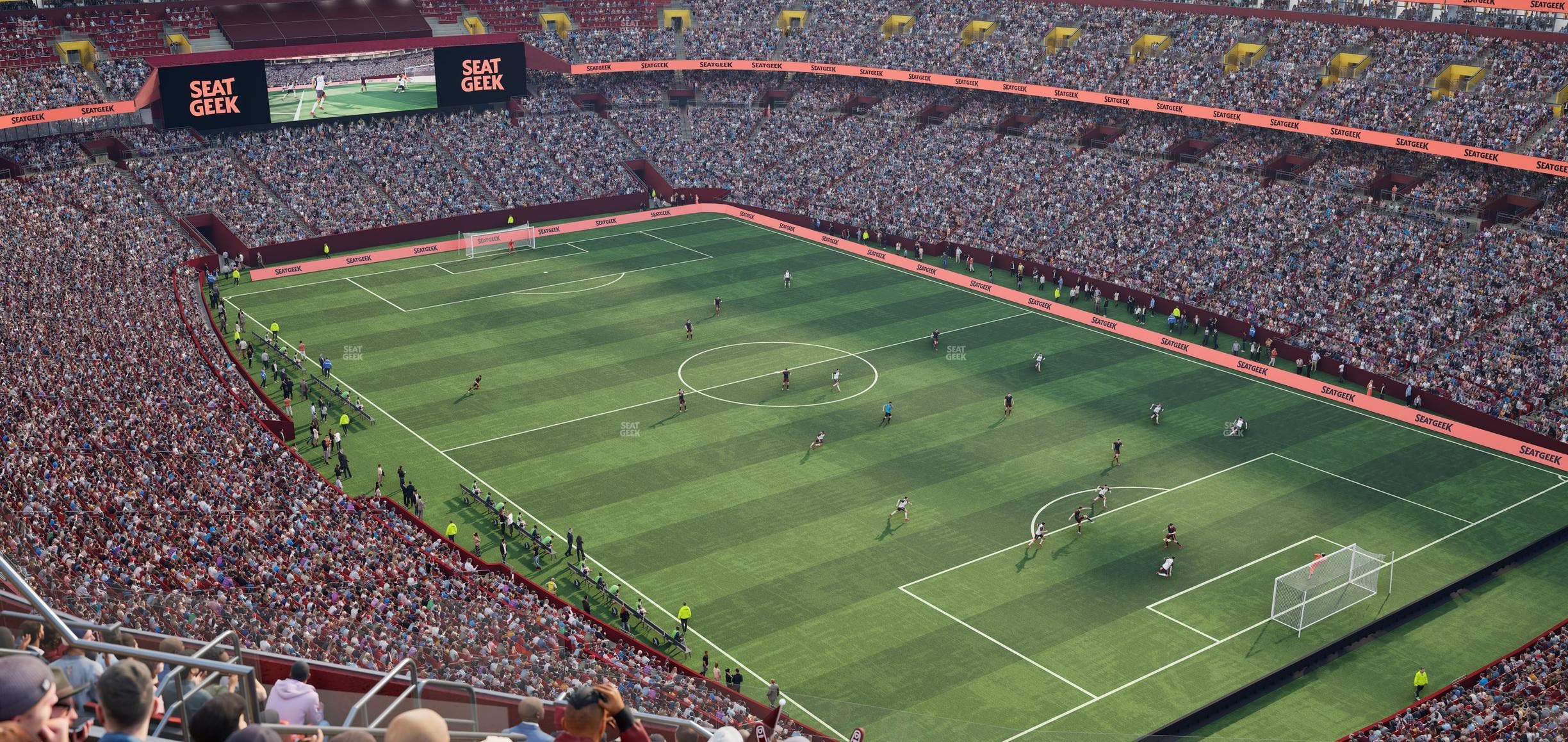 Northwest Stadium - Section 447 Seat View