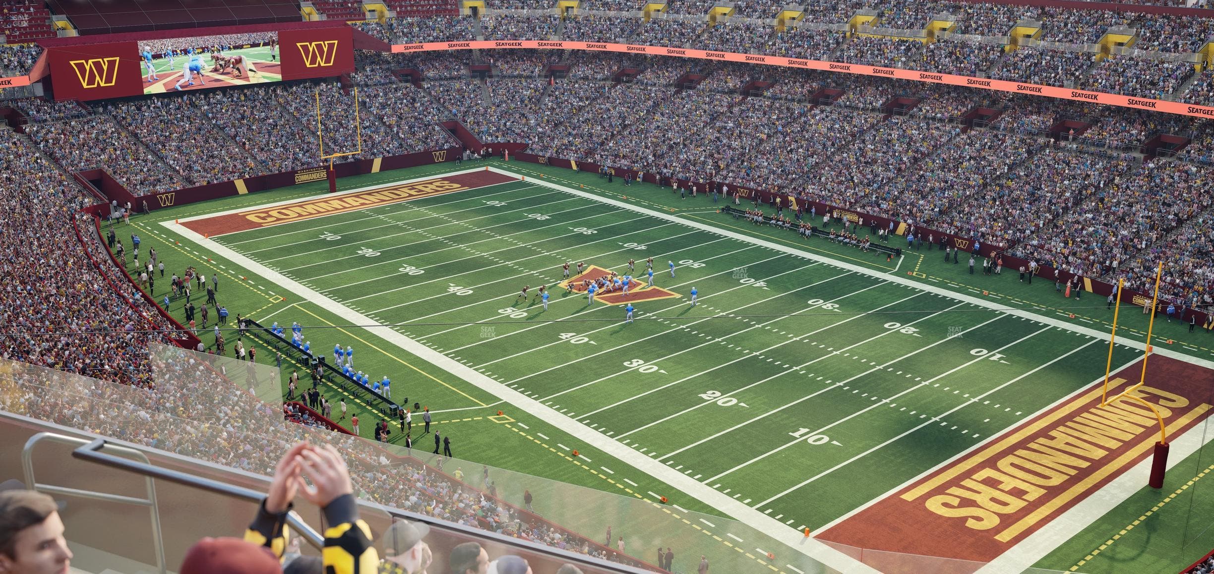 Northwest Stadium - Section 448 Seat View