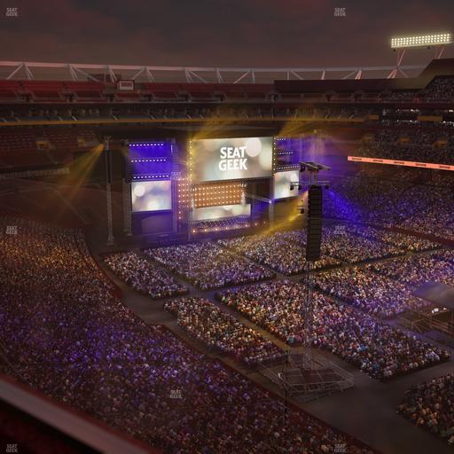 Northwest Stadium - Section 448 Seat View