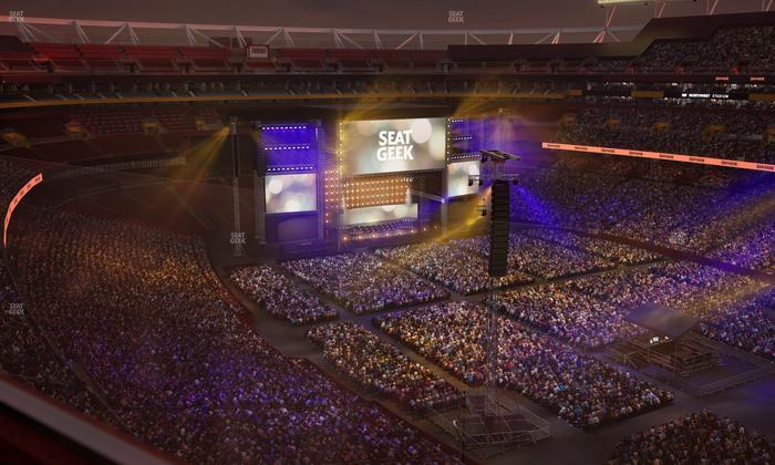 Northwest Stadium - Section 448 Seat View