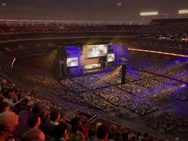 Northwest Stadium - Section 448 Seat View