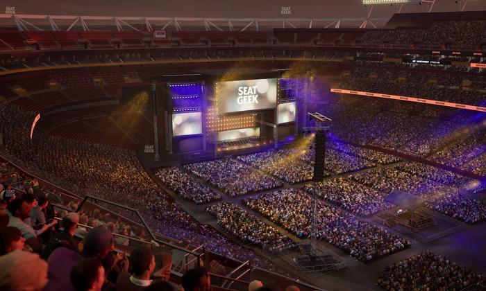 Northwest Stadium - Section 448 Seat View