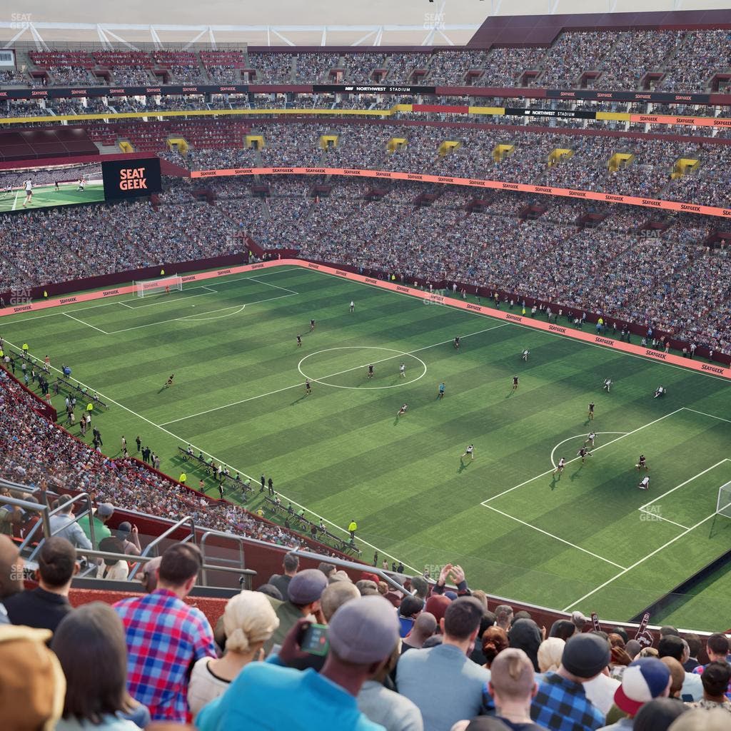 Northwest Stadium - Section 448 Seat View