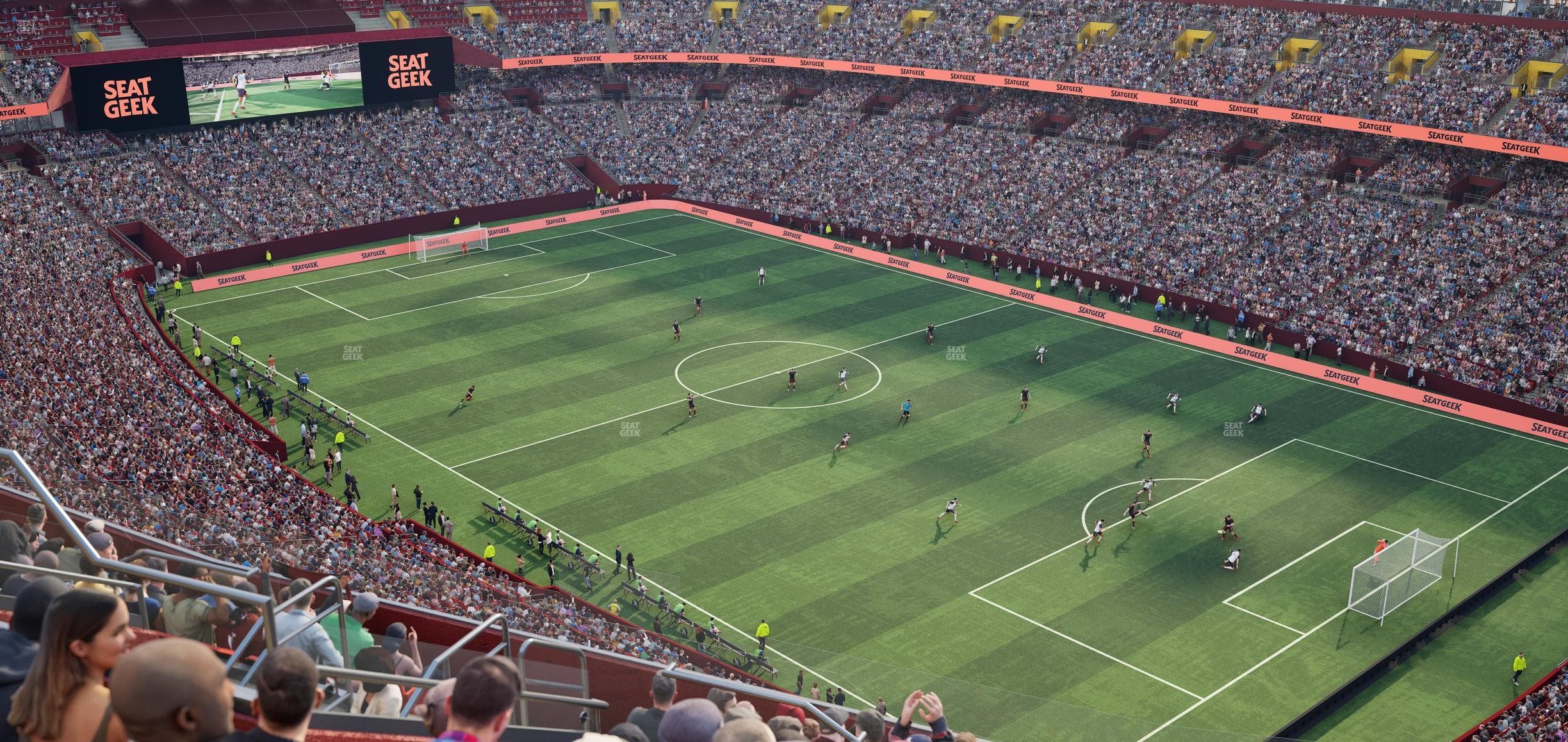 Northwest Stadium - Section 448 Seat View