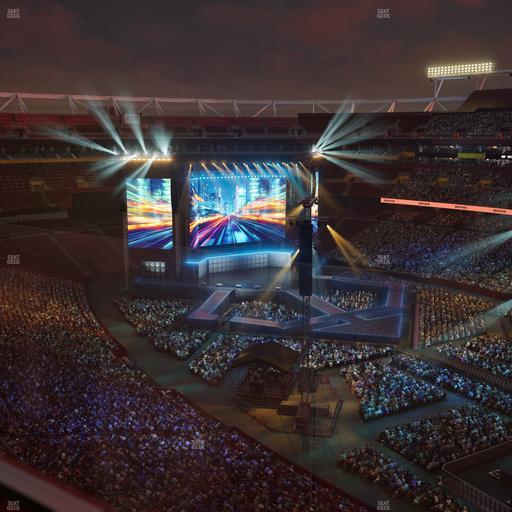 Northwest Stadium - Section 448 Seat View