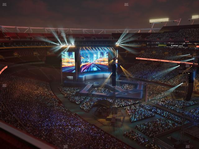 Northwest Stadium - Section 448 Seat View