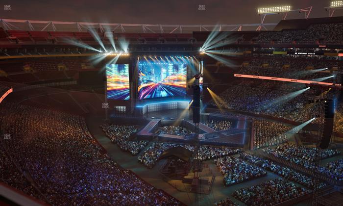 Northwest Stadium - Section 448 Seat View