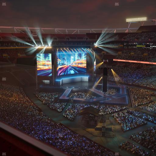 Northwest Stadium - Section 449 Seat View