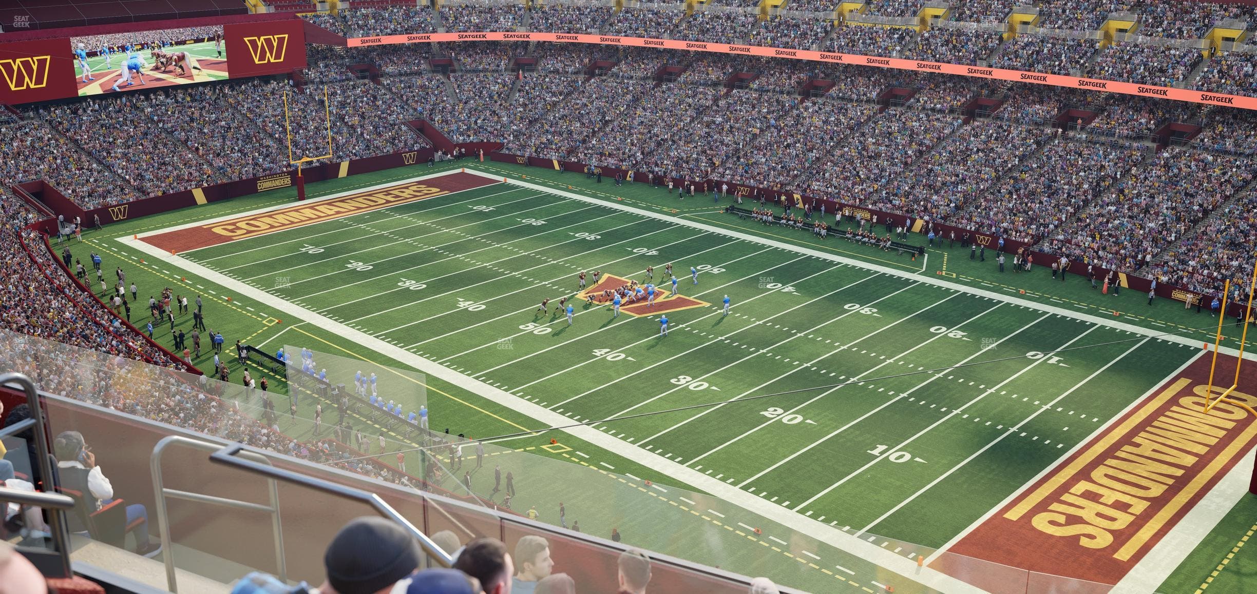 Northwest Stadium - Section 449 Seat View