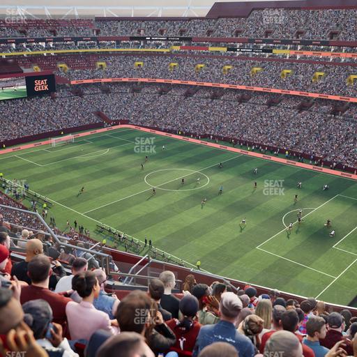 Northwest Stadium - Section 449 Seat View