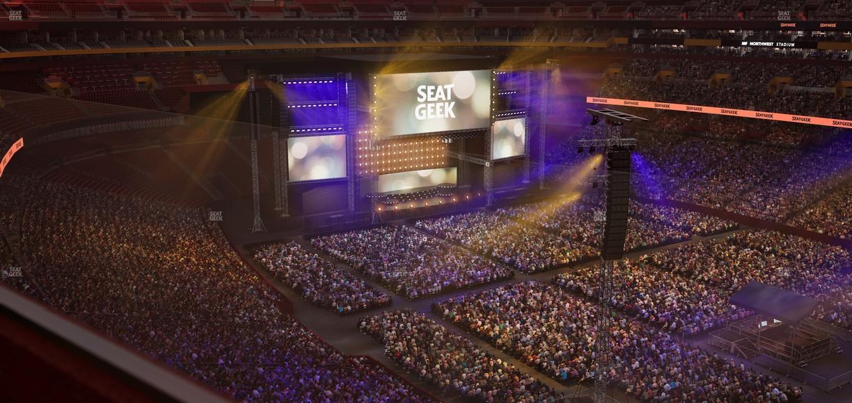 Northwest Stadium - Section 449 Seat View