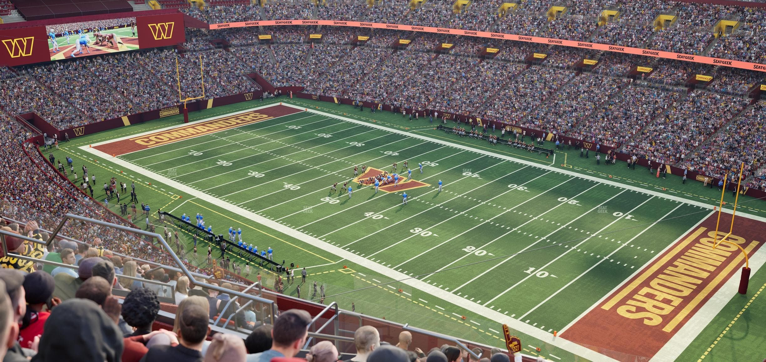 Northwest Stadium - Section 449 Seat View