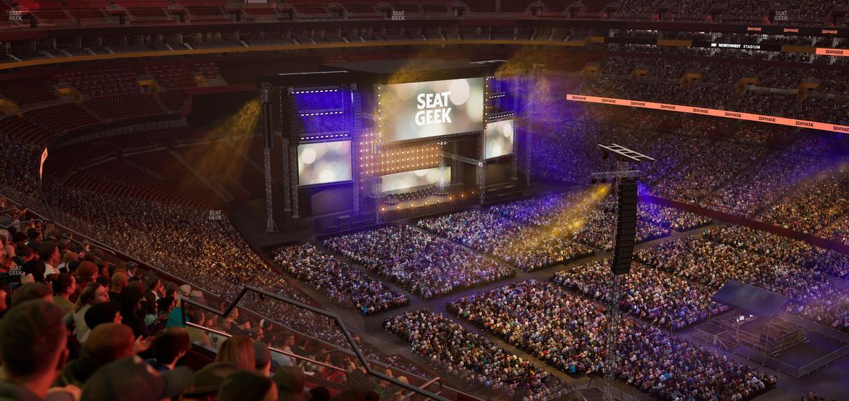 Northwest Stadium - Section 449 Seat View