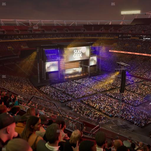 Northwest Stadium - Section 449 Seat View