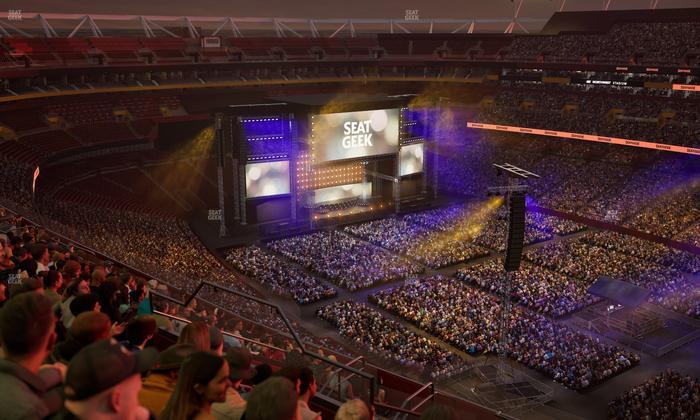 Northwest Stadium - Section 449 Seat View