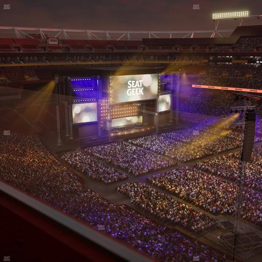 Northwest Stadium - Section 450 Seat View