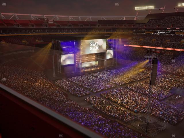 Northwest Stadium - Section 450 Seat View