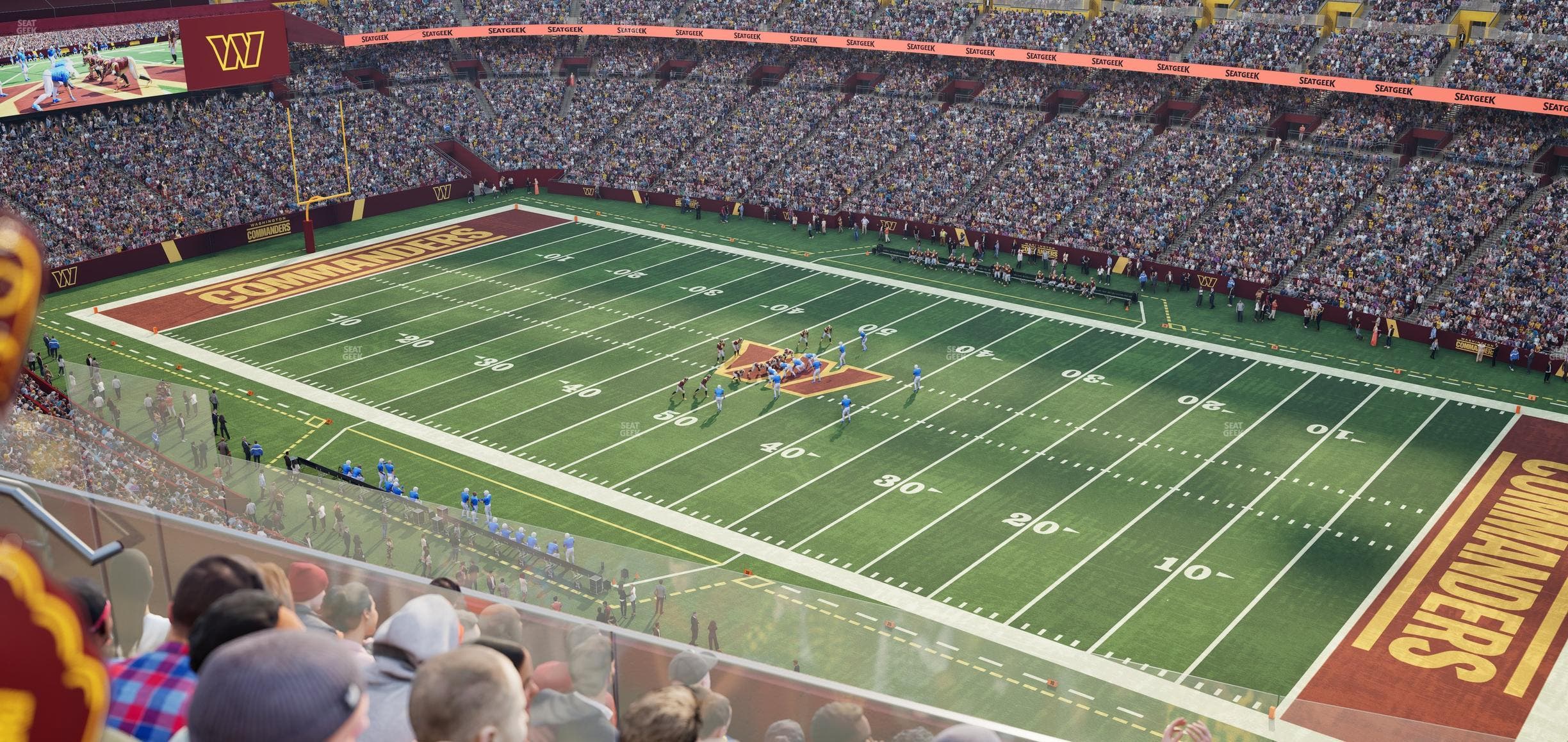 Northwest Stadium - Section 450 Seat View