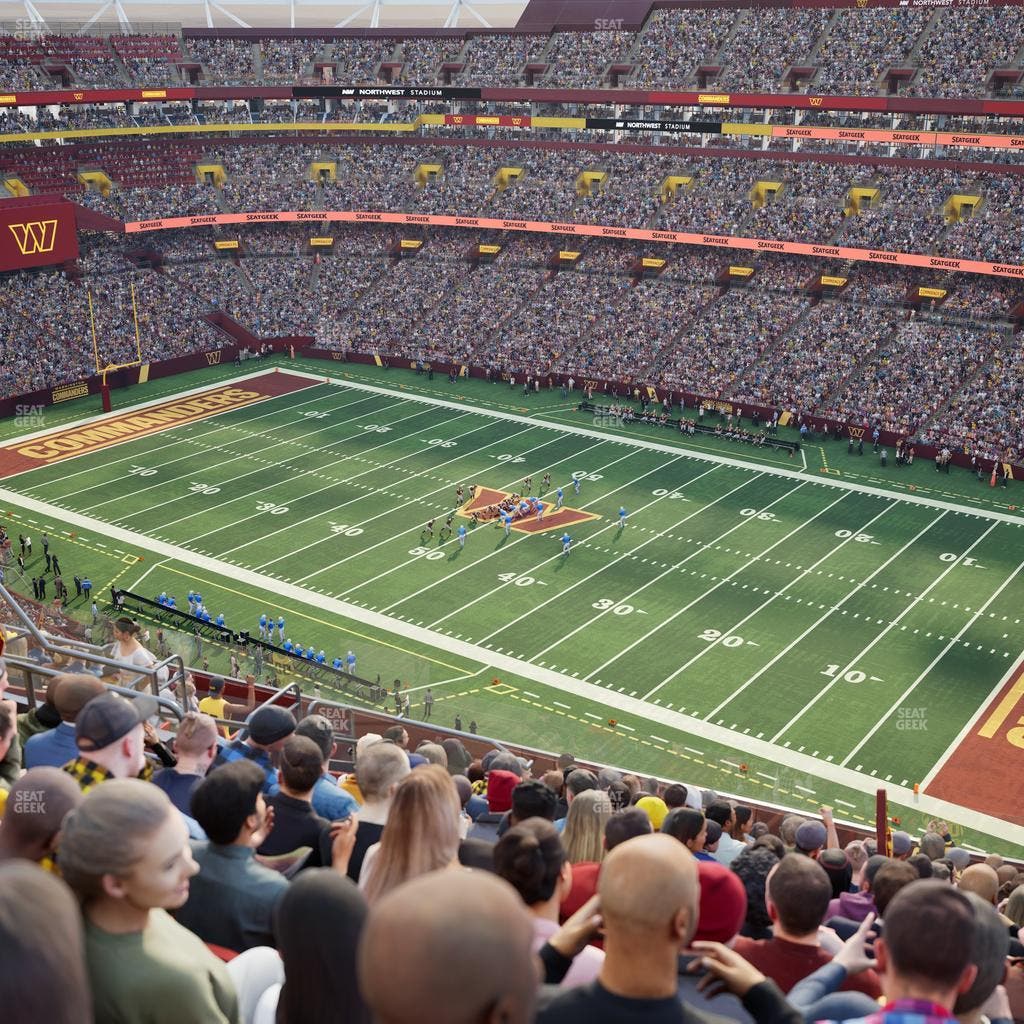 Northwest Stadium - Section 450 Seat View