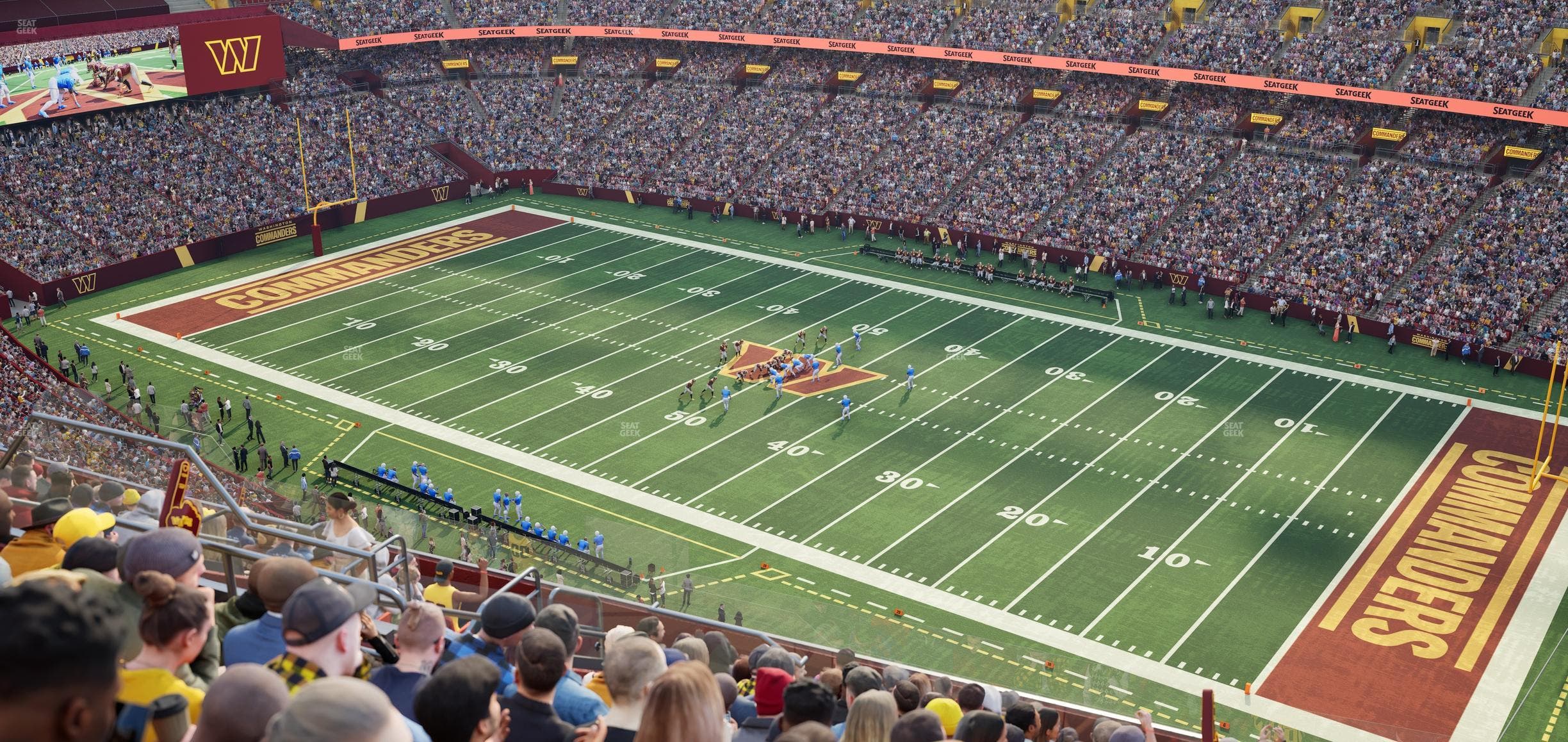 Northwest Stadium - Section 450 Seat View