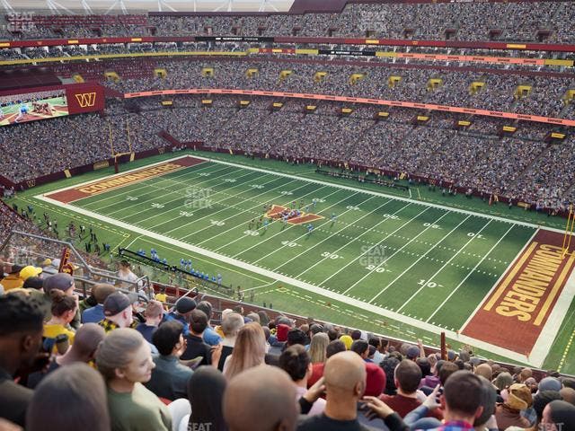 Northwest Stadium - Section 450 Seat View
