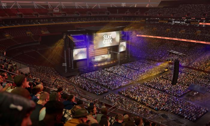 Northwest Stadium - Section 450 Seat View