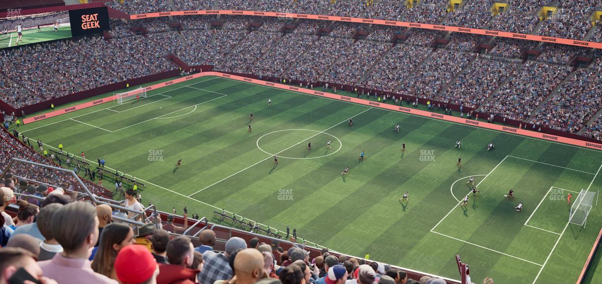 Northwest Stadium - Section 450 Seat View