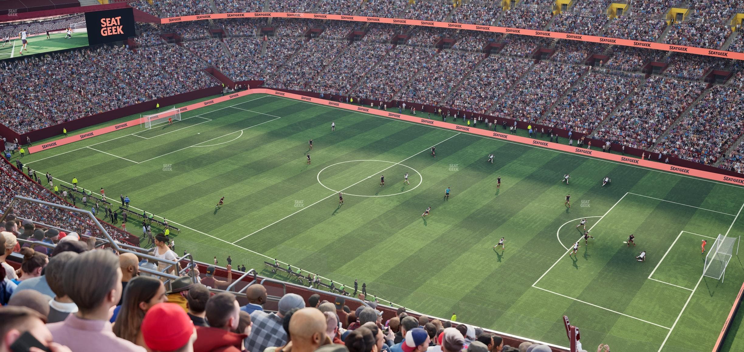 Northwest Stadium - Section 450 Seat View