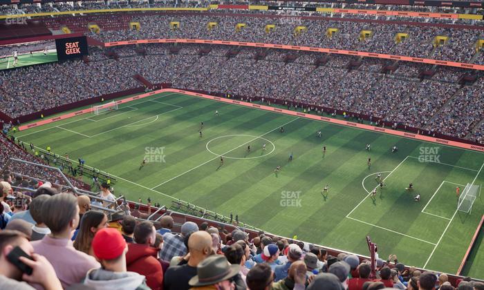 Northwest Stadium - Section 450 Seat View