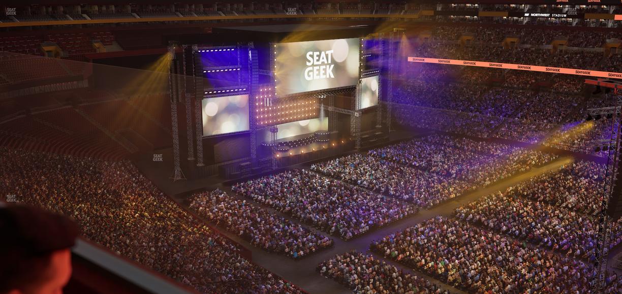 Northwest Stadium - Section 451 Seat View