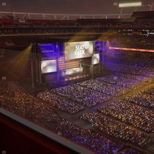 Northwest Stadium - Section 451 Seat View