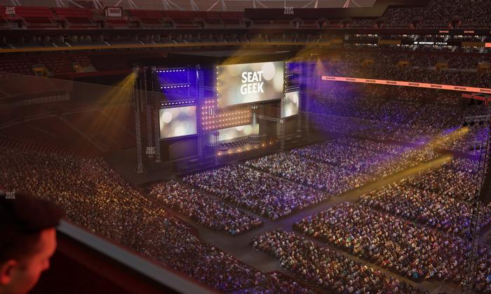 Northwest Stadium - Section 451 Seat View