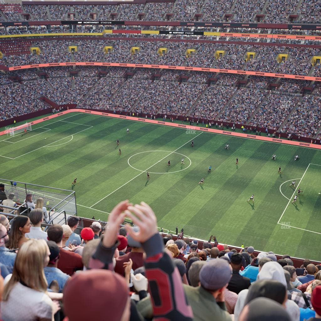 Northwest Stadium - Section 451 Seat View