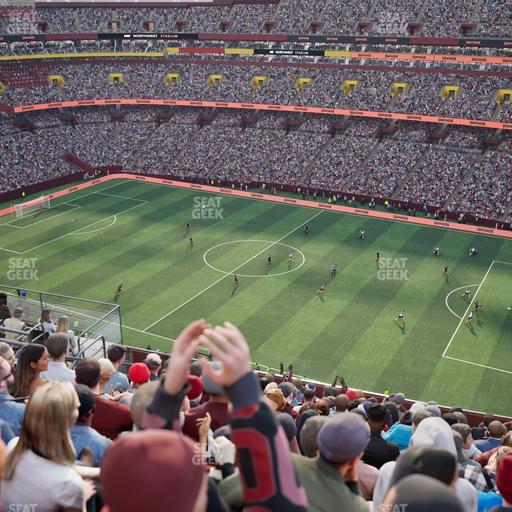 Northwest Stadium - Section 451 Seat View