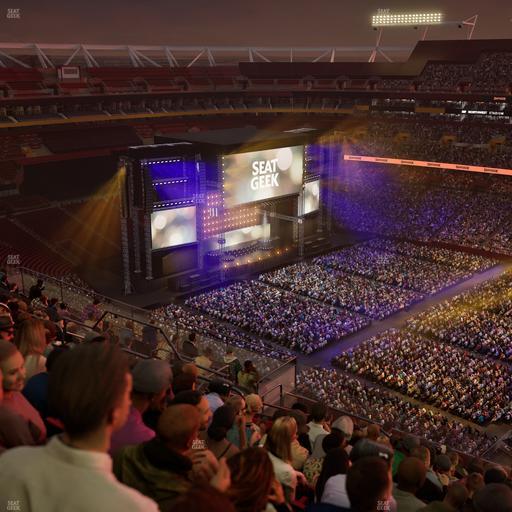 Northwest Stadium - Section 451 Seat View