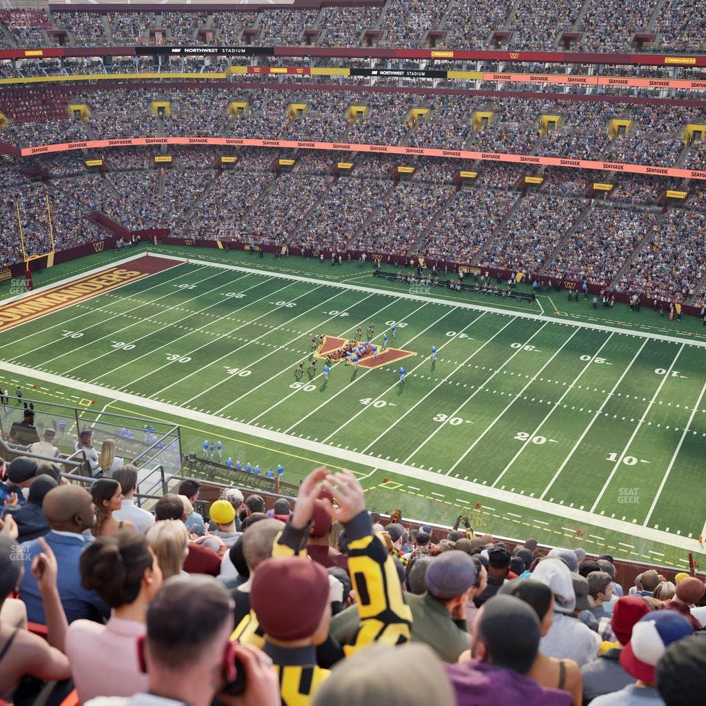 Northwest Stadium - Section 451 Seat View