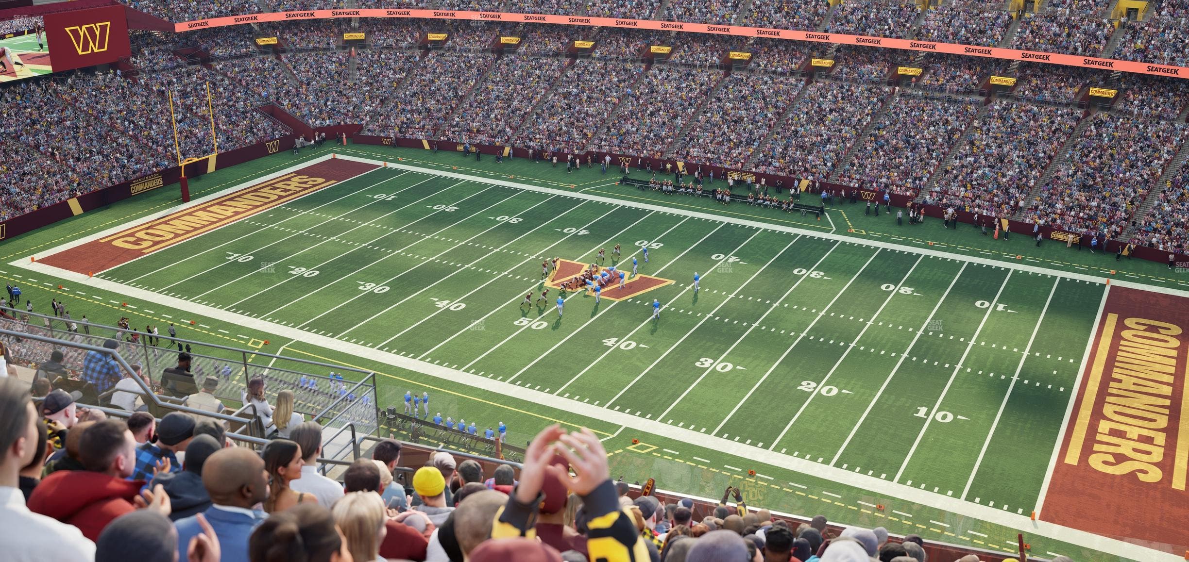 Northwest Stadium - Section 451 Seat View