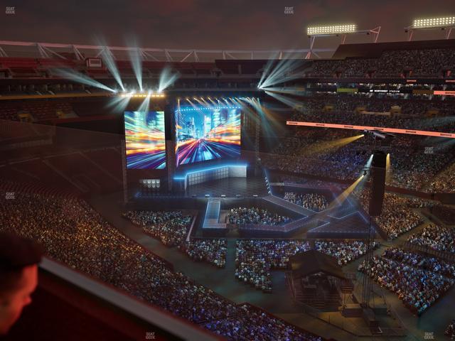 Northwest Stadium - Section 451 Seat View