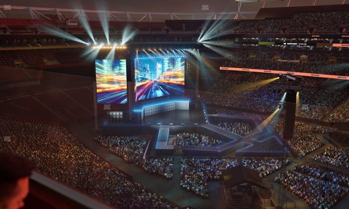 Northwest Stadium - Section 451 Seat View