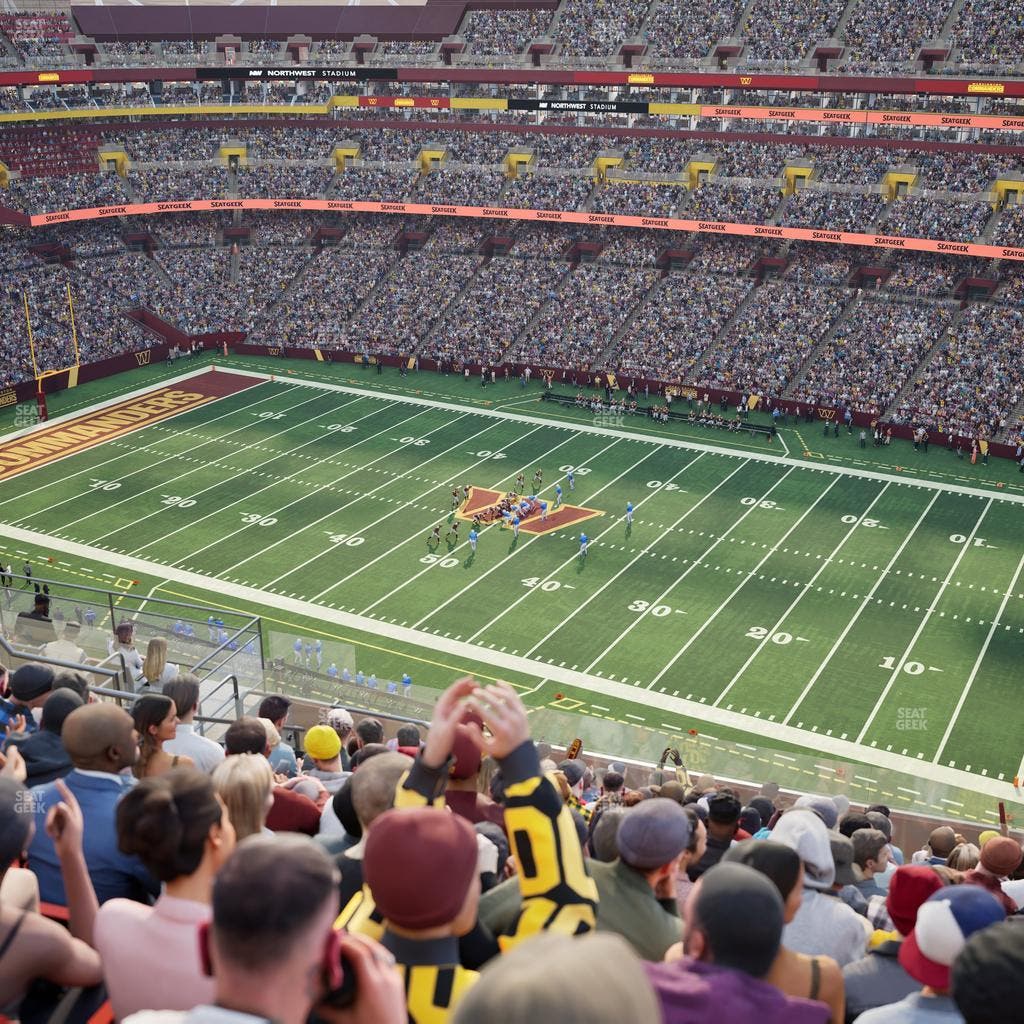Northwest Stadium - Section 451 Seat View