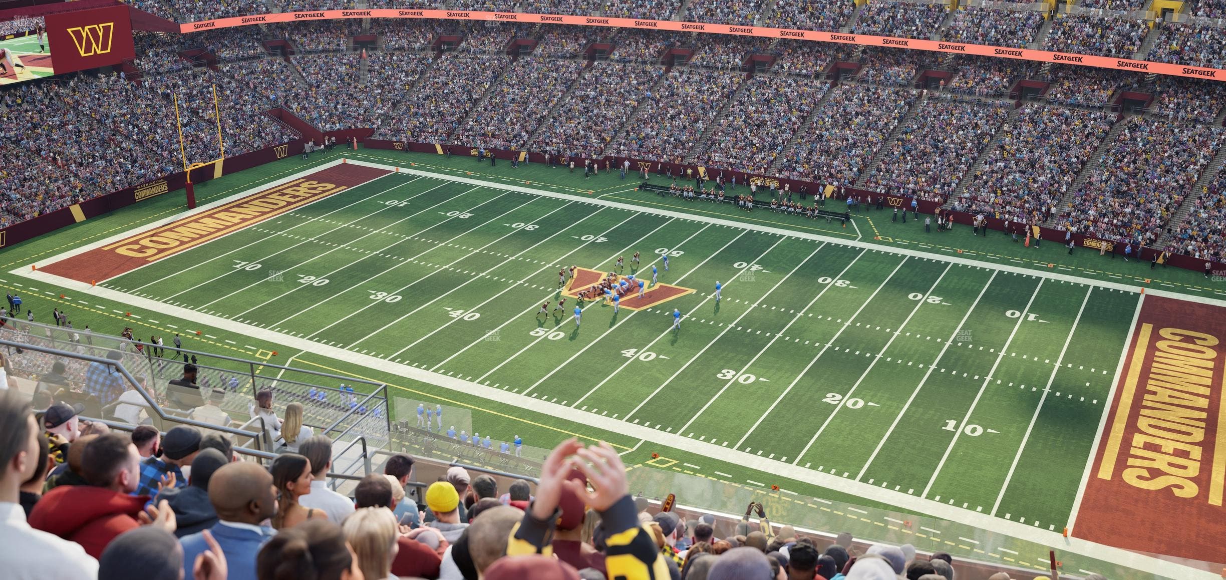 Northwest Stadium - Section 451 Seat View