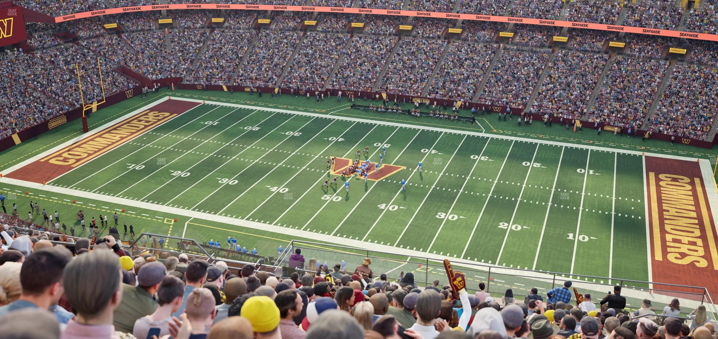 Northwest Stadium - Section 452 Seat View